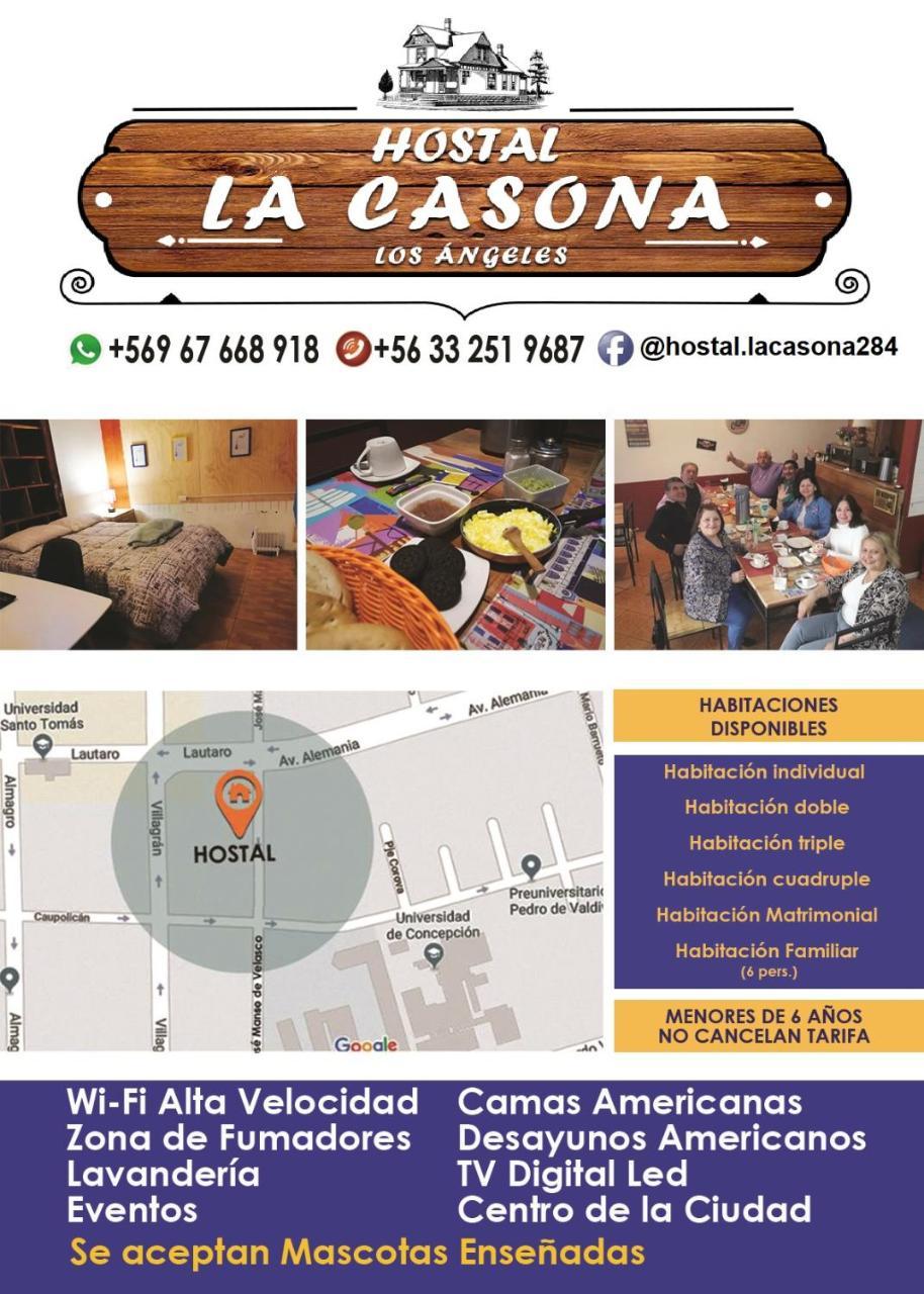 Hostal La Casona Los Angeles (Bio Bio) Ngoại thất bức ảnh